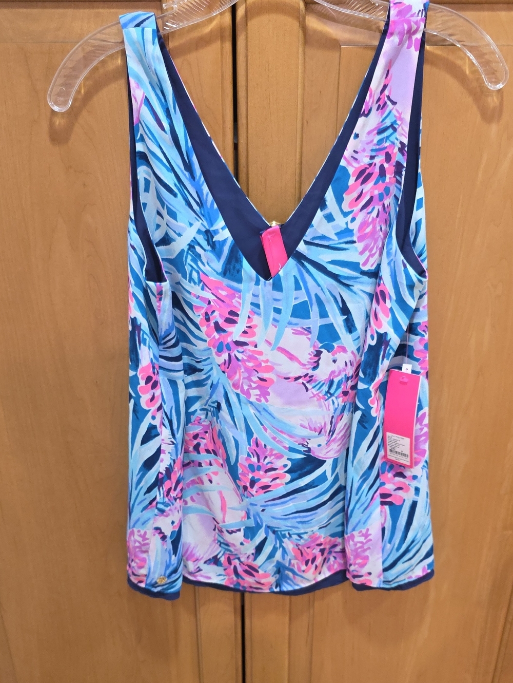 Lilly Pulitzee NWT Florin Sleeveless Reversible Top